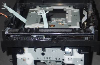 Connector mounted on GD-8000 chassis