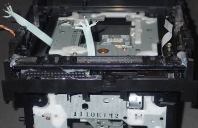 Connector mounted on GD-8000 chassis