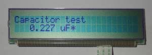 Example output for a 0.22µF capacitor