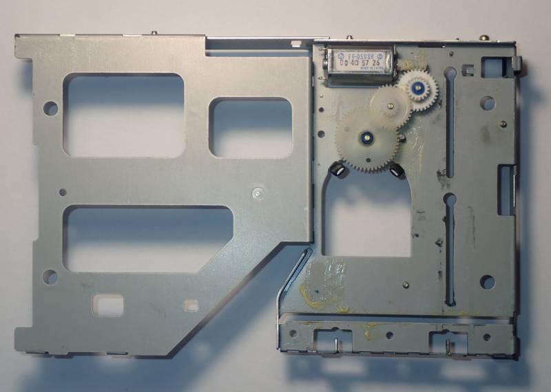 CDR-C3G stripped down mechanism, bottom