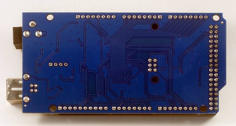 Mega 2560 (clone) bottom view