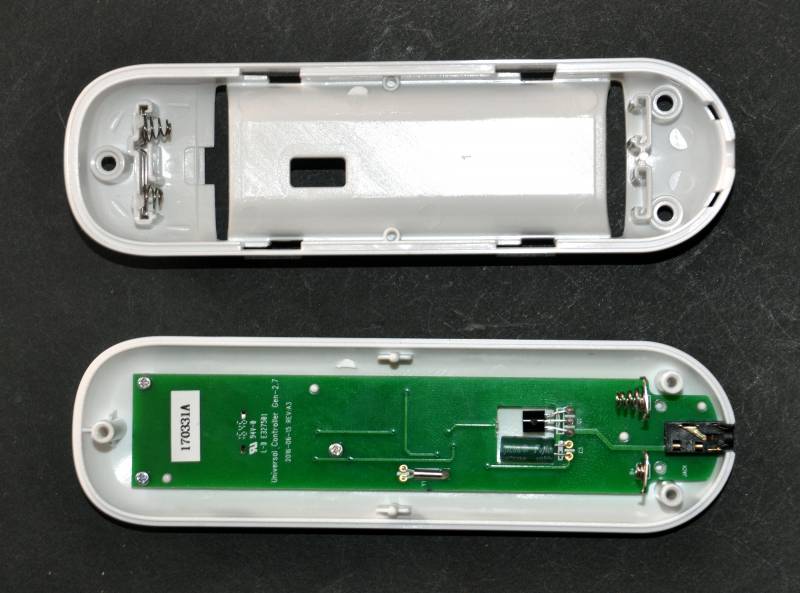Light Mask activator disassembled
