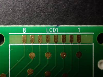 Light Mask activator LCD connector