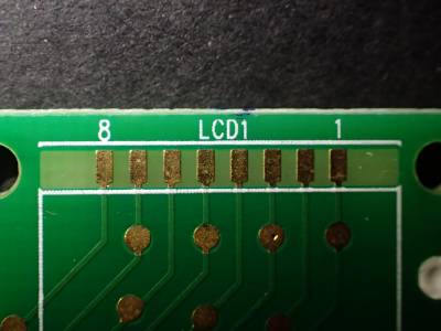 Light Mask activator LCD connector