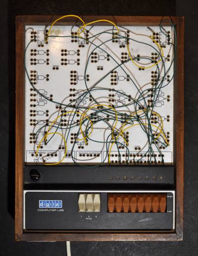 DEC H-500 top view - incandescent