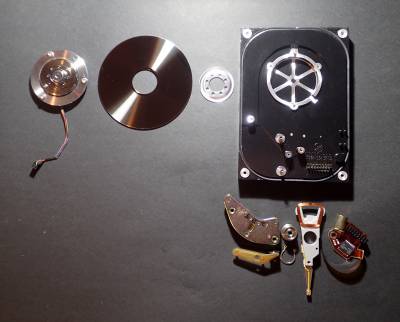 CP 3040 disassembled