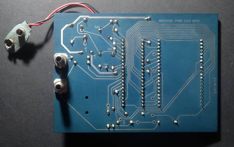 ICL 7106 Evaluation Kit Assembled front