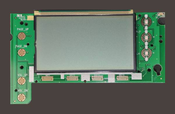 Shortel IP 230 LCD circuit front