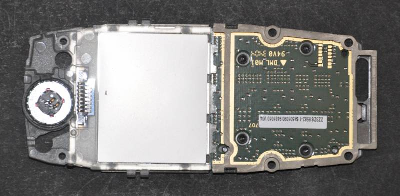 Nokia 2280 overview with board back