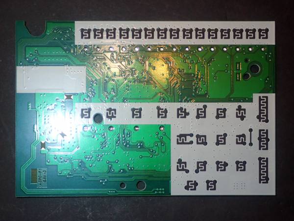 optiPoint 500 advance PCB back