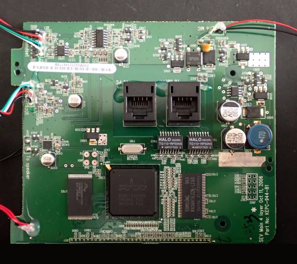 Shortel IP 230 main circuit front