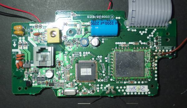 XDECT 7055  PCB front