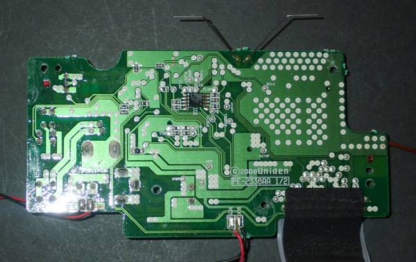 XDECT 7055  PCB back