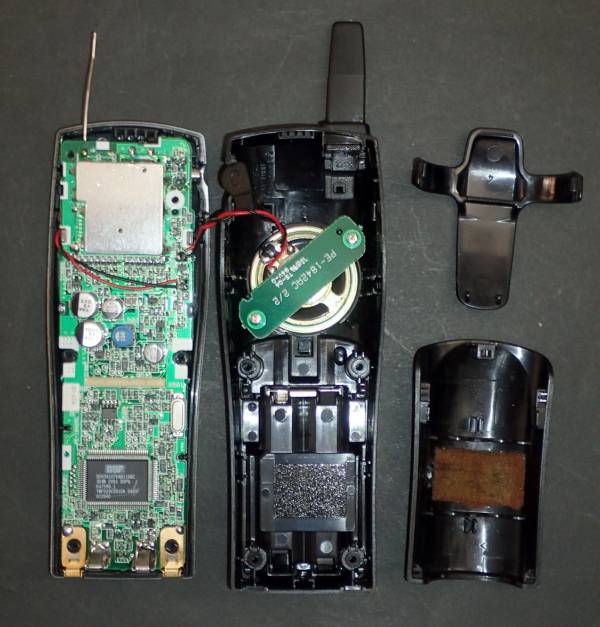 DSS 2465 disassembled