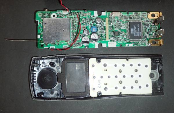 DSS 2465 disassembled