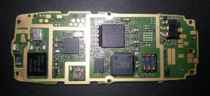 Nokia 1100 PCB top