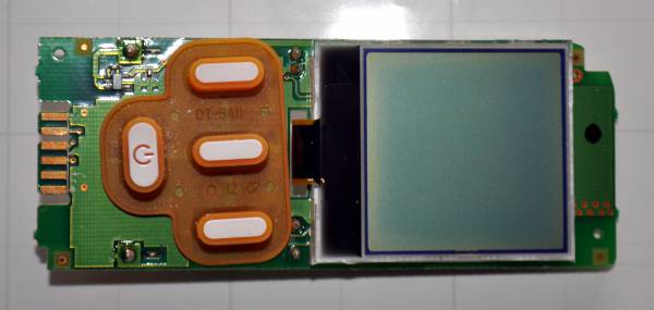 RXT9400-5800E PCB top with LCD