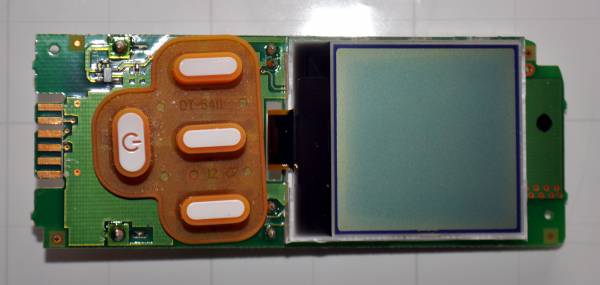 RXT9400-5800E PCB top with LCD