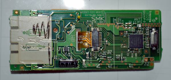 RXT9400-5800E PCB bottom with LCD