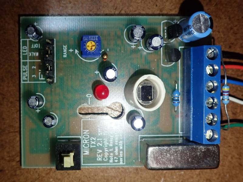 TX2 PIR PCB top