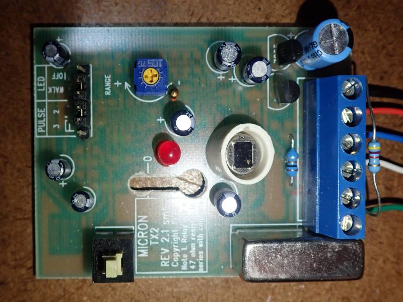 TX2 PIR PCB top
