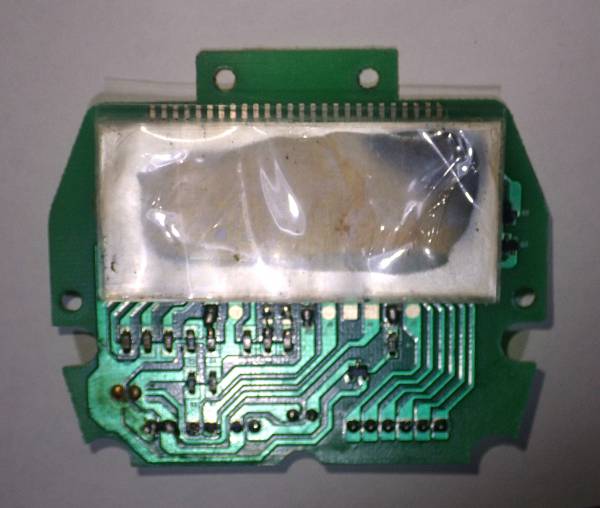 Timer pcb board front with LCD