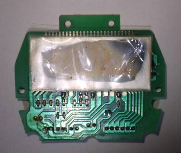 Timer pcb board front with LCD