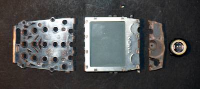 Nokia 3310 LCD trimmed front