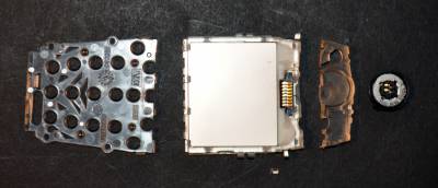 Nokia 3310 LCD trimmed back