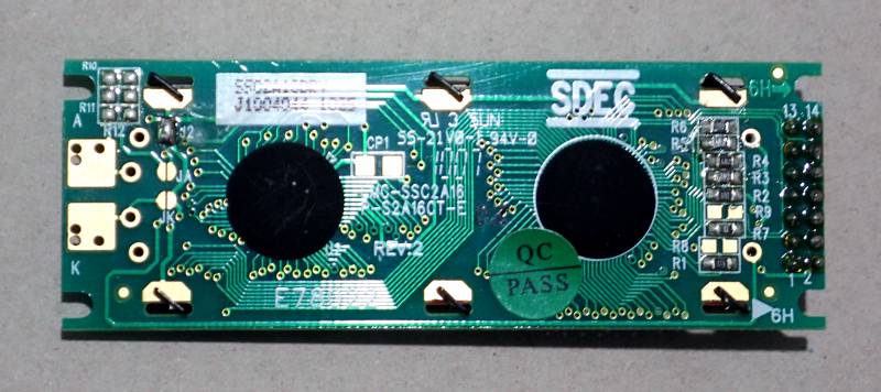 SSC2A16DRY back