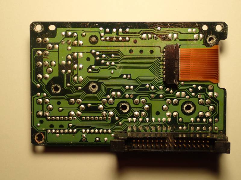 HP LJ II SH7-9230 overview with board