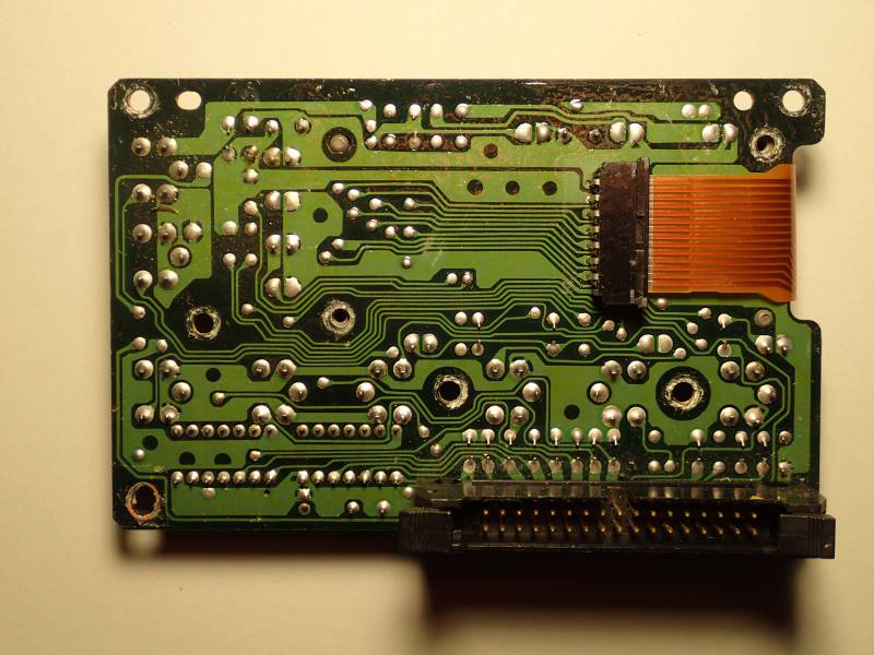 HP LJ II SH7-9230 overview with board