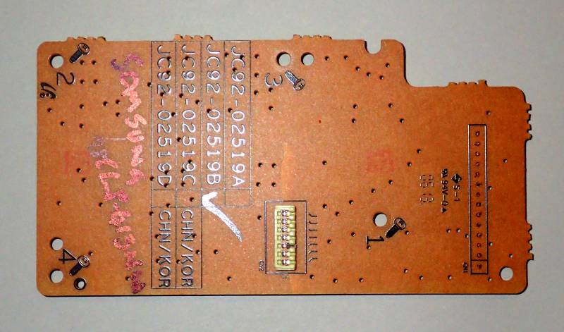 YMC162-197 overview with board, CLP-415NW