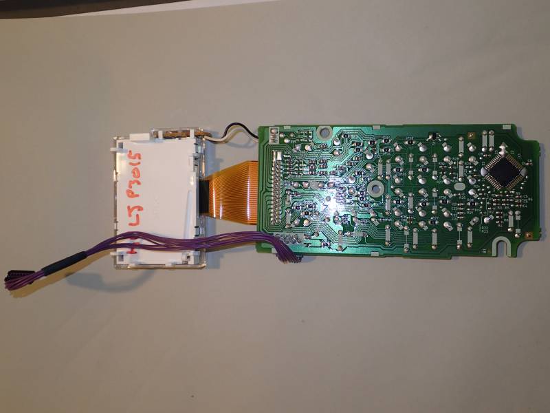 HP LJ P3015 overview with board