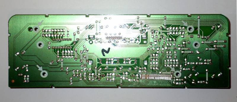 DELLV313W overview with board back