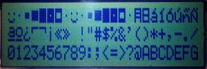 NG87243 character set