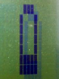 DECT1535 pixel layout