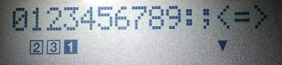 PQUP10525ZA character set