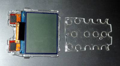 Nokia 3310 adapter LCD trimmed
