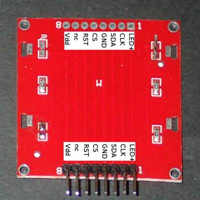 Modified Nokia 3310 adapter PCB top