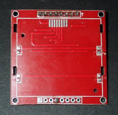 Modified Nokia 3310 adapter PCB top