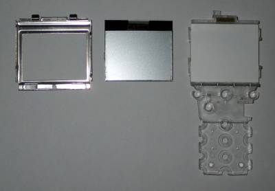 Nokia 3210 disassembled back