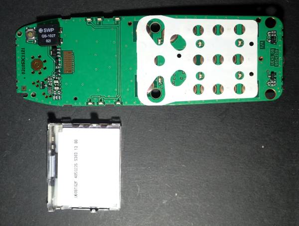 Nokia 5125 overview with board