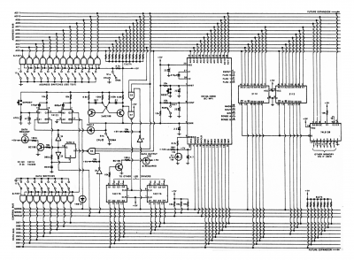 Mini Scamp schematic (original circuit for P-channel CPU)