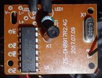 DHTRC10295 controller top view