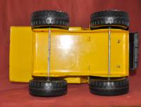 Dump truck underside